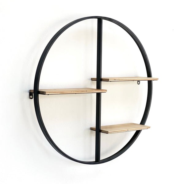Floating Round Wall Shelf Decora Home
