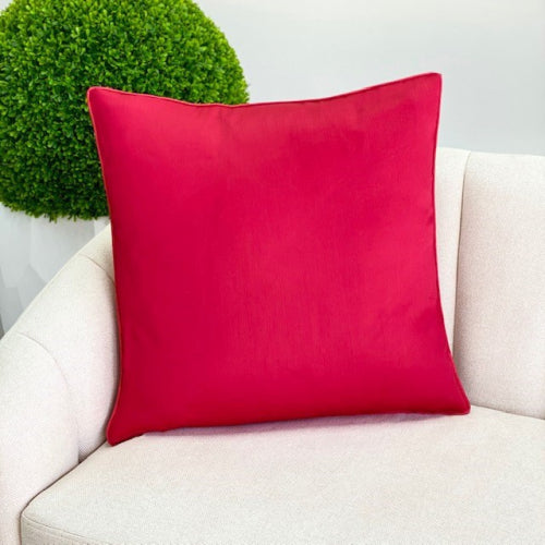 Large Bright Red Padding Pillow Decora Home