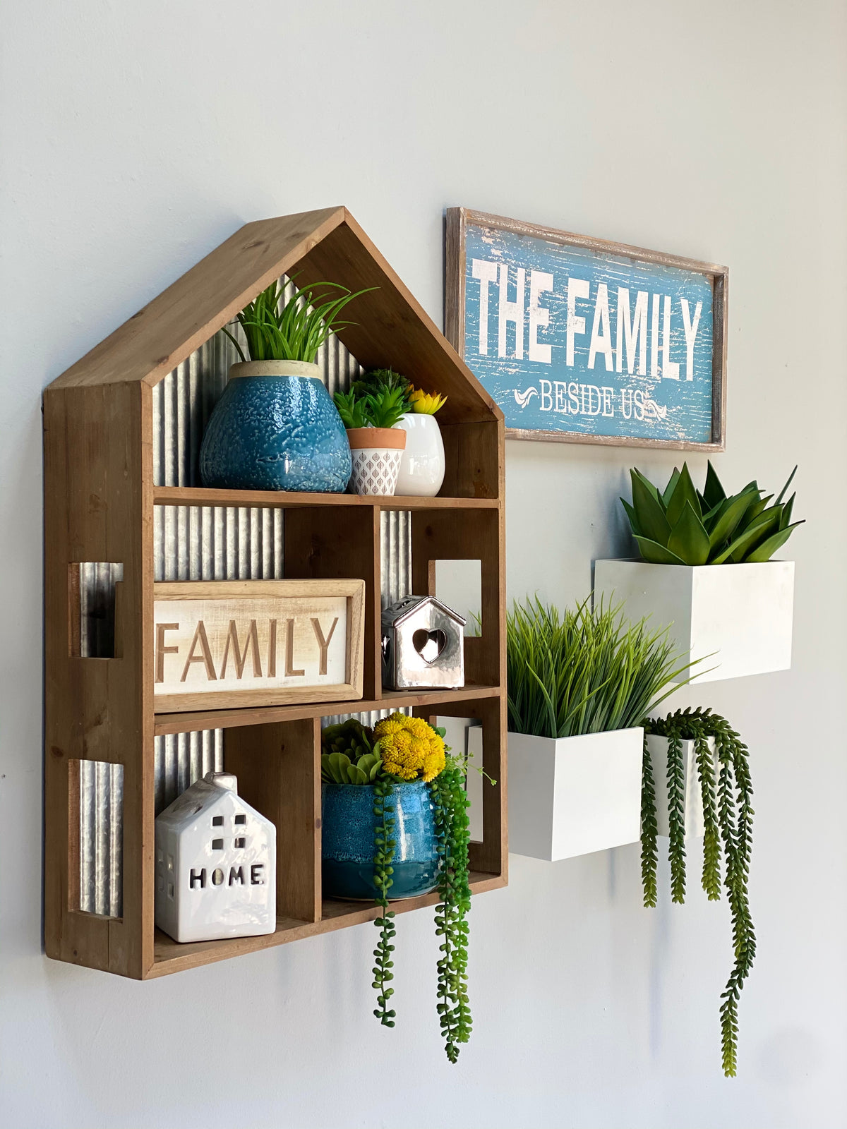 "The Family Beside Us" Wood Wall Art