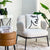 Pillar Accent Chair Ivory Color