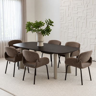 Lia Brown Dining Chair
