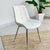 Modern Pedestal Round Dining White Table Set