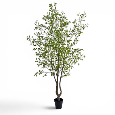 Giant Potted Faux Ficus 9'