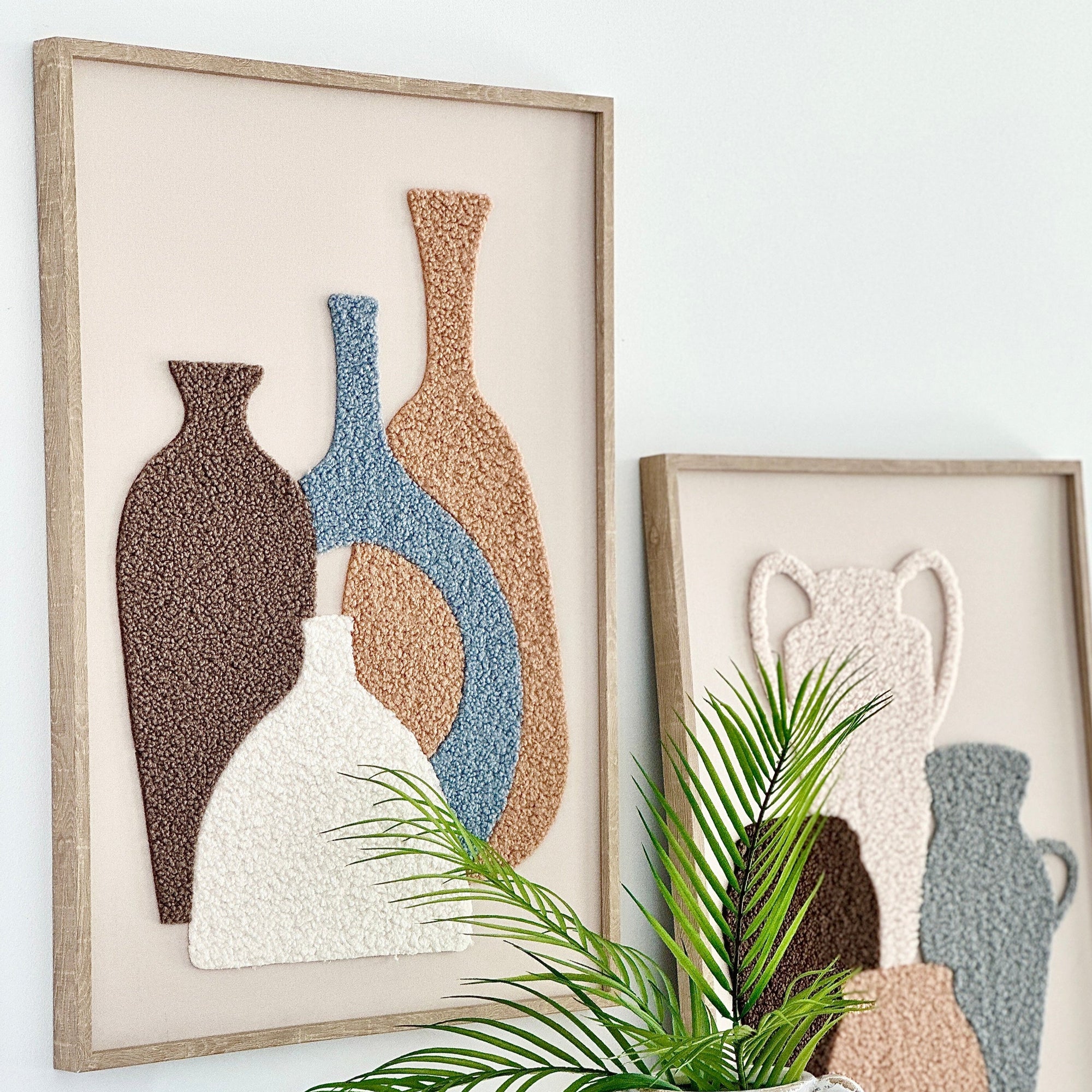 Terry Clay Jars Framed Wall Art