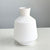 Ceramic Round White Vase Tapered Bottom