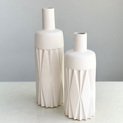 Ceramic Small Diamond Vase