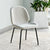 Classic Ivory Fabric Dining Chair
