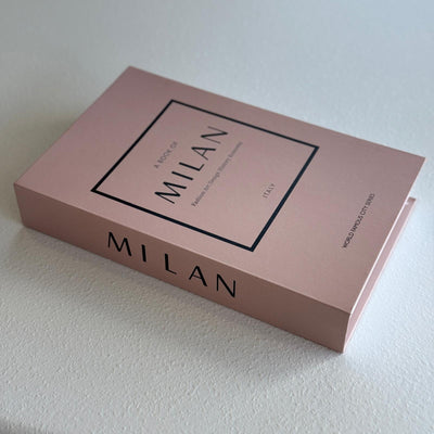 Milan Decorative Storage Book Box