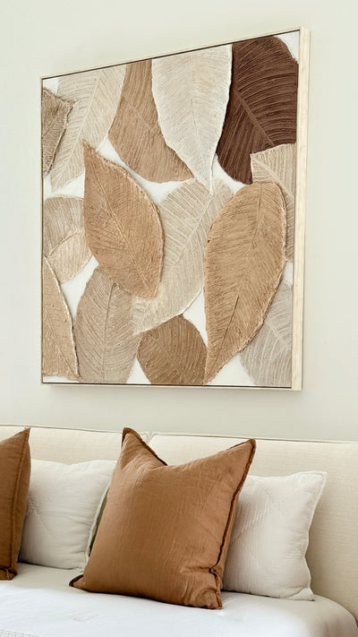 Autumn Afternoons Hand Painted Wall Art