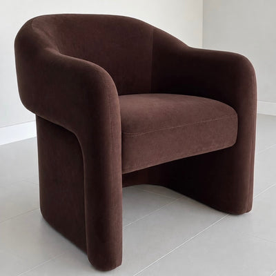 Isotta Accent Chair Brown