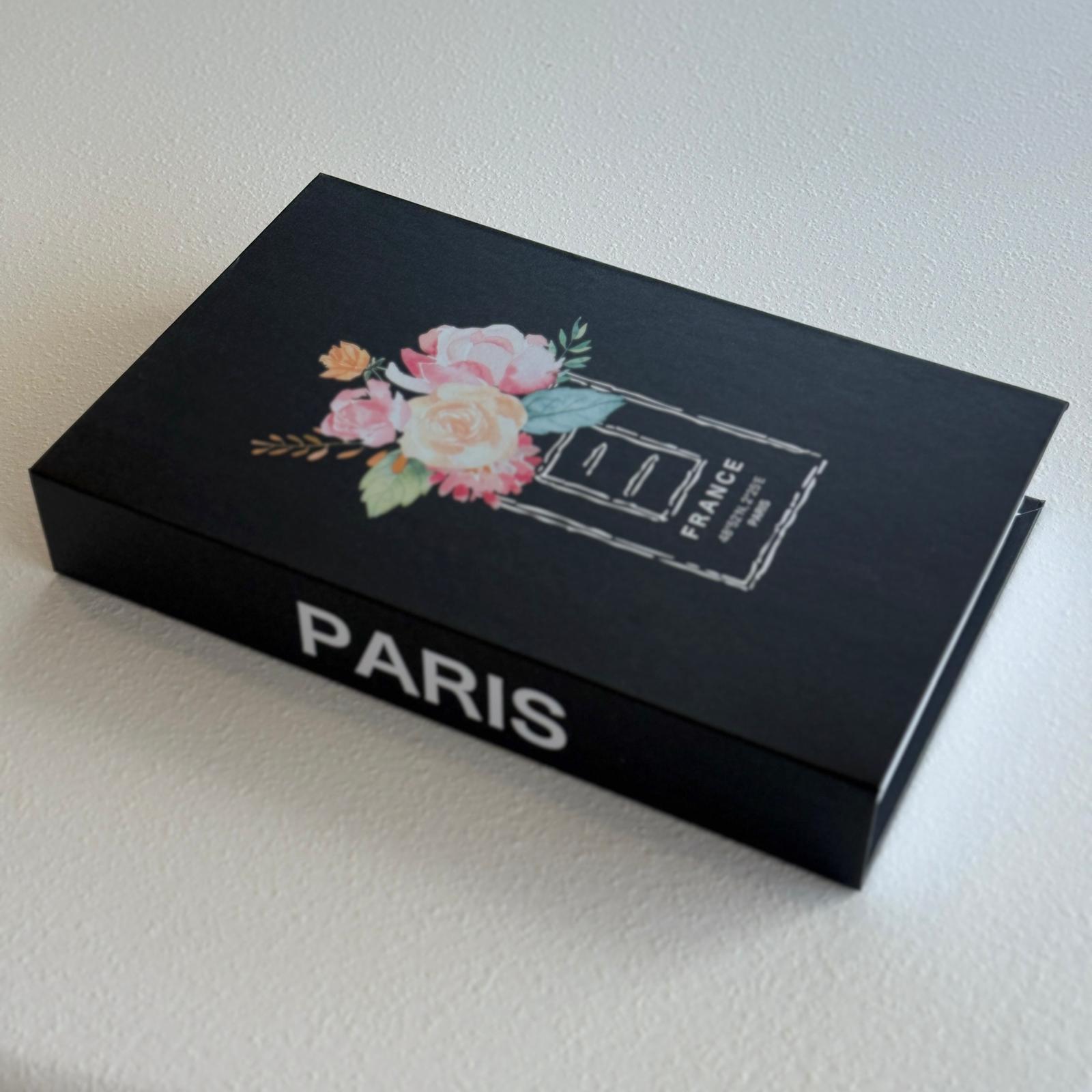 Paris Decorative Storage Book Box