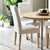Clara Dining Table Lacquer White Top Stainless Steel Legs Set
