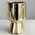 Ceramic Gold Bishop Vase