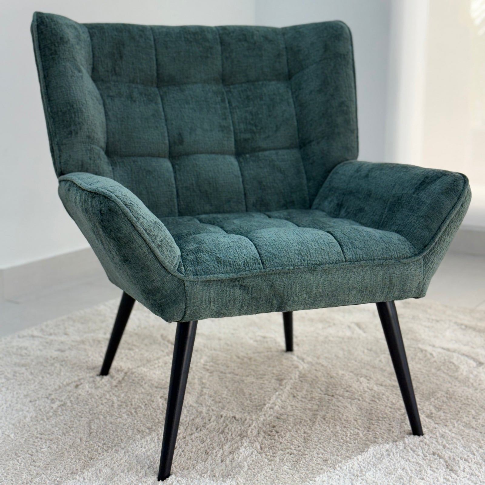 Pigeon Green Accent Chair