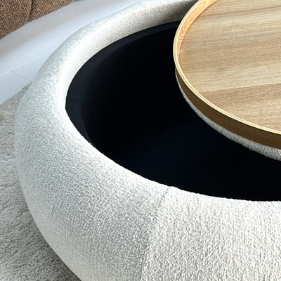 Dual Ottoman Tall Table