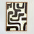 Abstract Maze Framed Canvas Wall Art