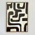 Abstract Maze Framed Canvas Wall Art