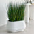 Fluted Smooth Terrazzo Fiber Clay Planter