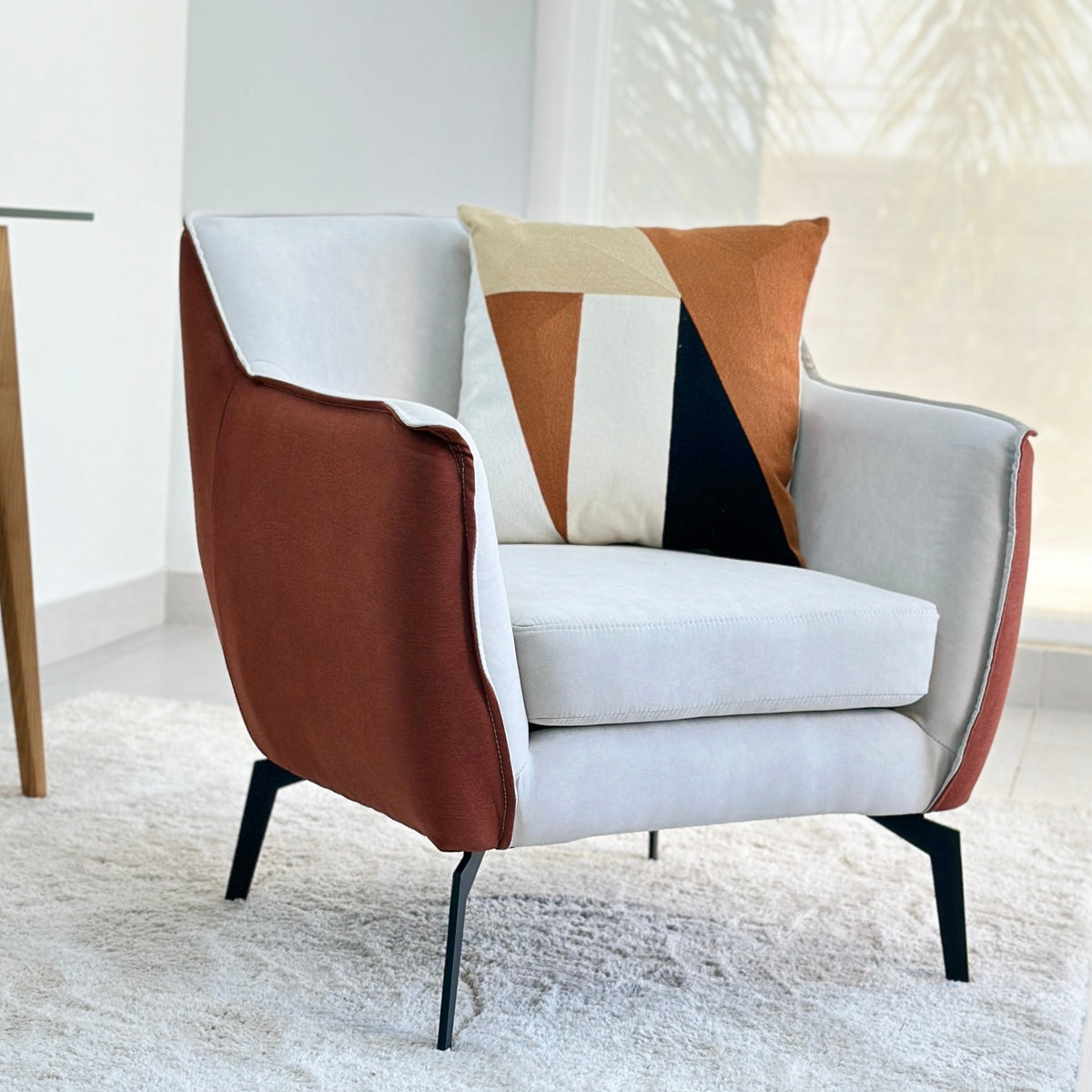 Zog Two-Tone Accent Chair