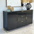 Eccentric Black Buffet Table