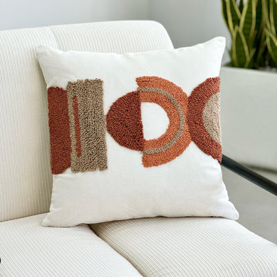 Embroidery Terracotta Arch Pillow