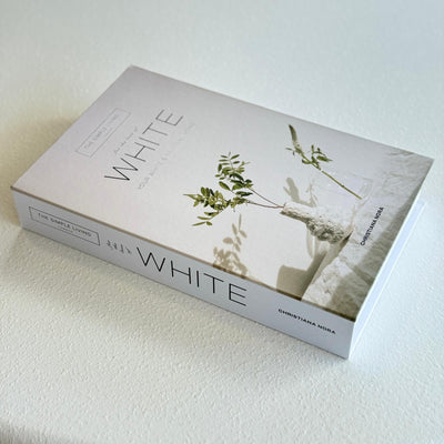 White Decorative Storage Book Box