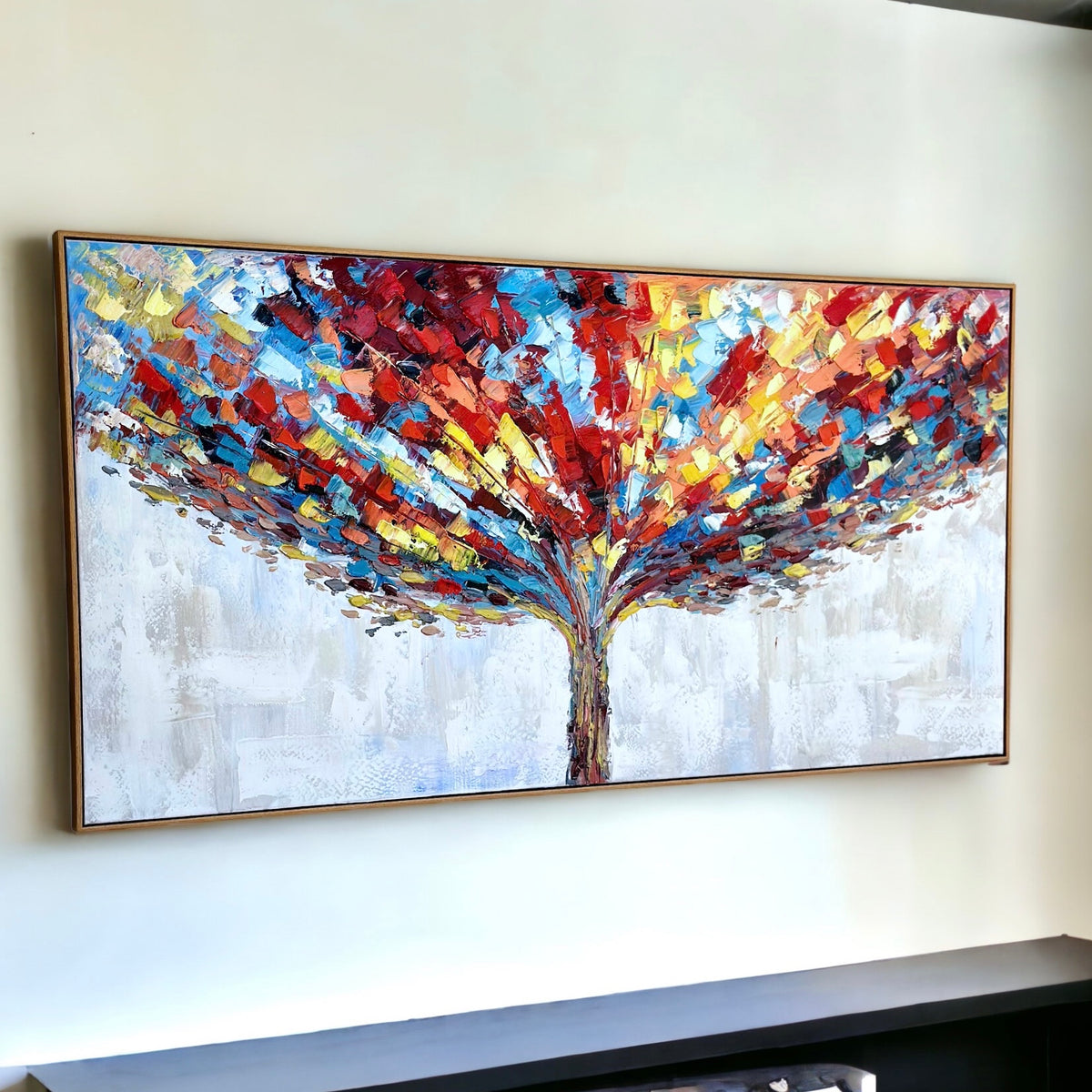 Tree of Life Framed Hand Painted Wall Art