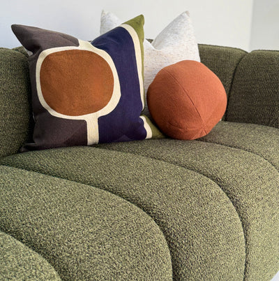 Cloud Sofa Moss Green Fabric