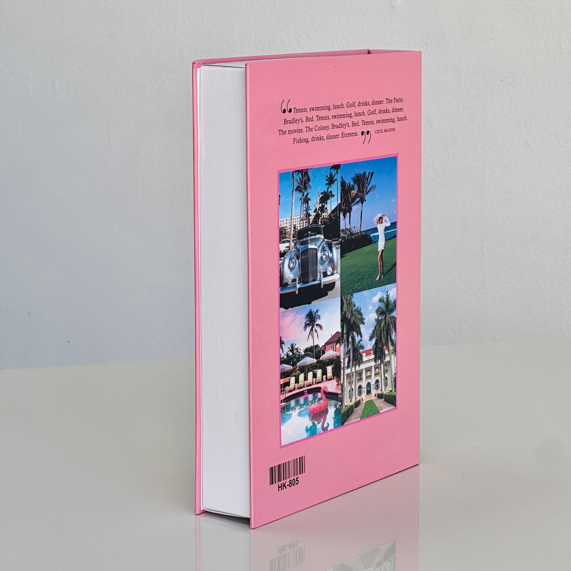 Palm Beach Decorative Storage Book