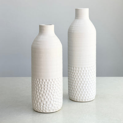 Ceramic Small Dotted Vase