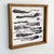 Abstract Multi Stripes Wooden Wall Art
