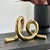 Golden Swirl Table Top Decor