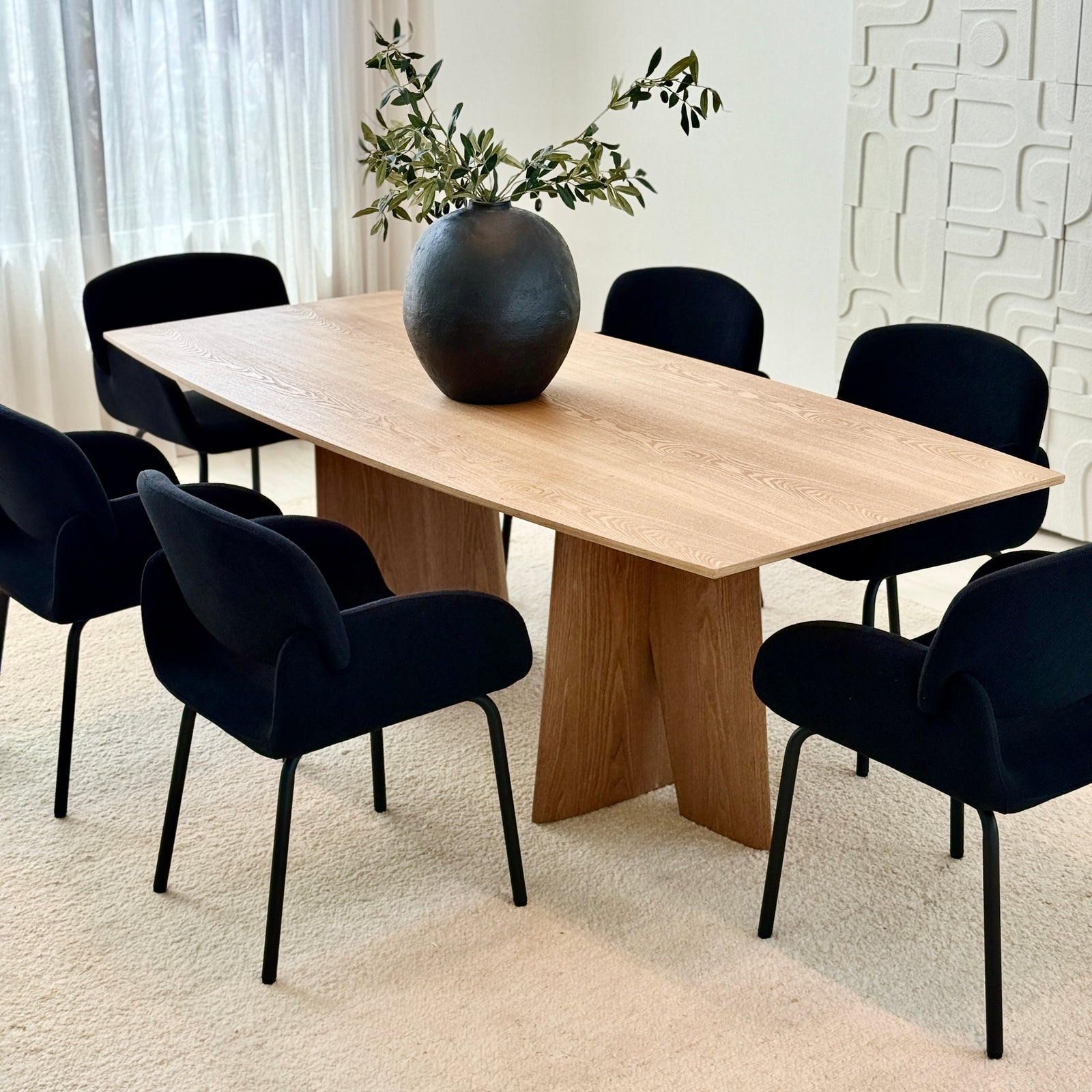 Lia Black Dining Chair
