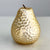 Ceramic Gold Pear Matte Finish