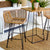 Adalis Walnut Wooden Bar Table