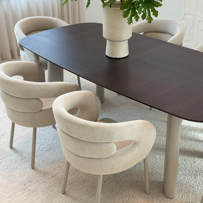 Nara Dining Table- Smoking Oak