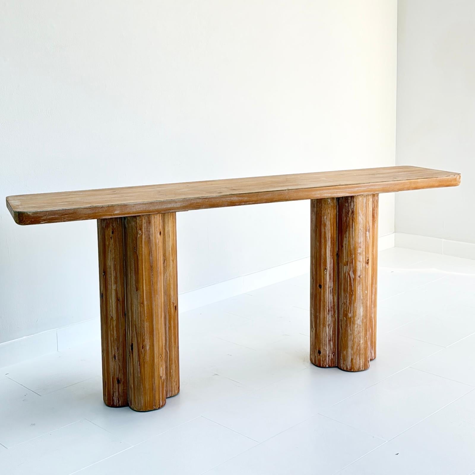 Element Console Wooden Table