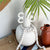 Ceramic White Vase Double Side Ring Handles