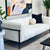 Embrace Bone White Fabric Sofa