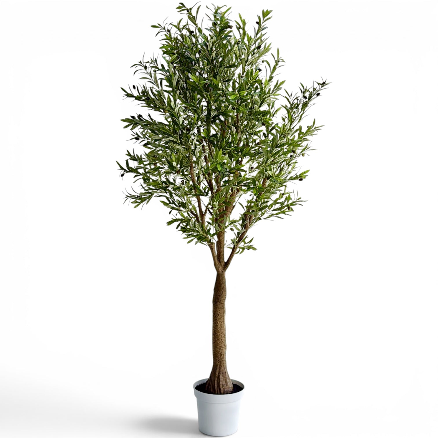 Giant Faux Potted Olive Tree 9'