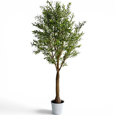 Giant Faux Potted Olive Tree 9'