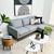 Comfy Reversible Chaise Gray Sectional