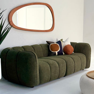 Cloud Sofa Moss Green Fabric