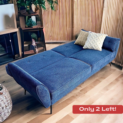 Blossom Dark Blue Futon