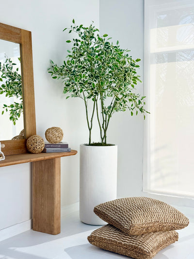 Potted Faux Ficus 5'