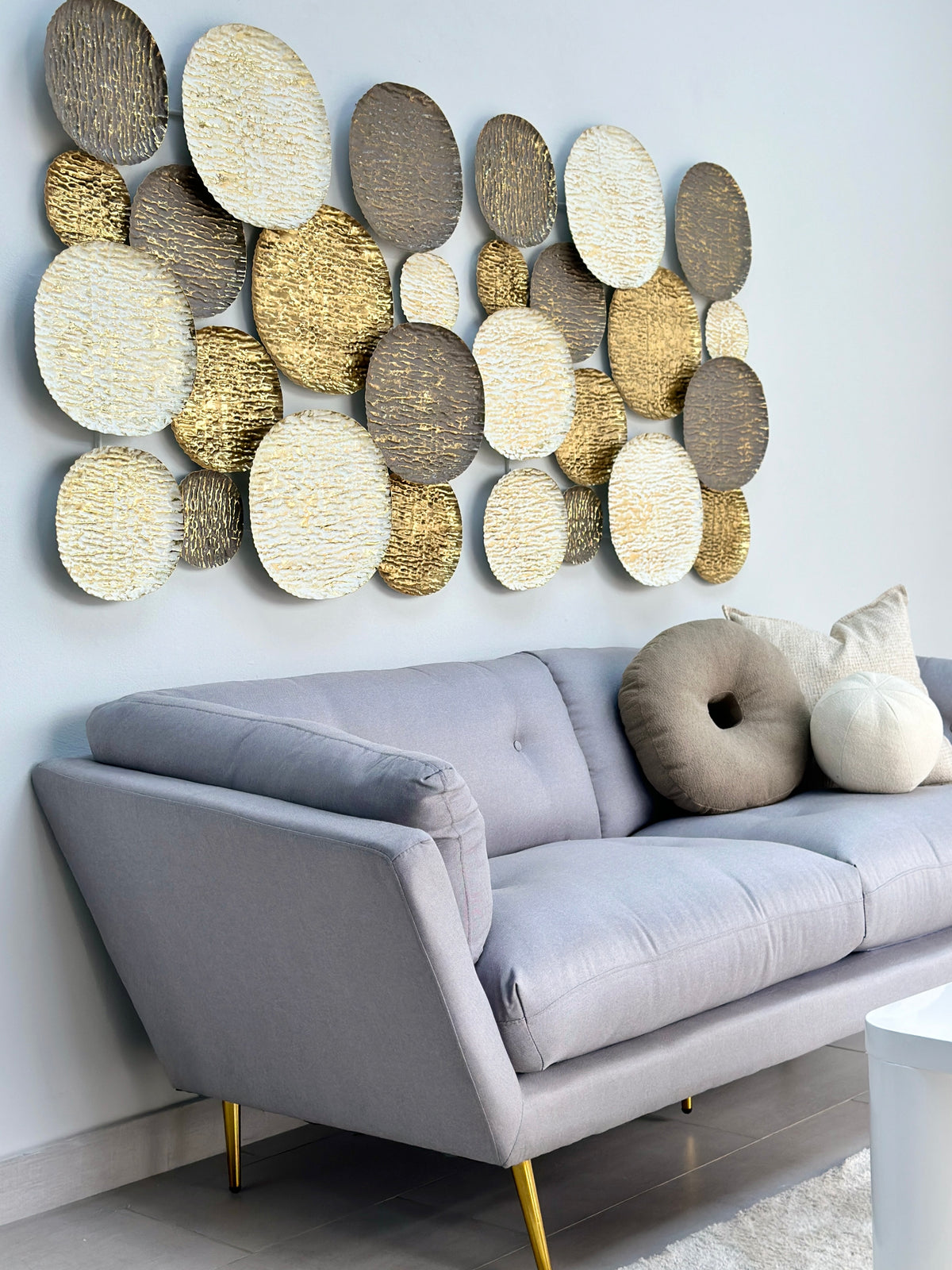 Multi Plates Metal Wall Art