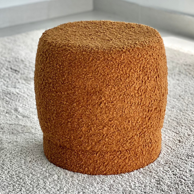 Level Cognac Ottoman