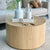 Natural Cylinder Coffee Table