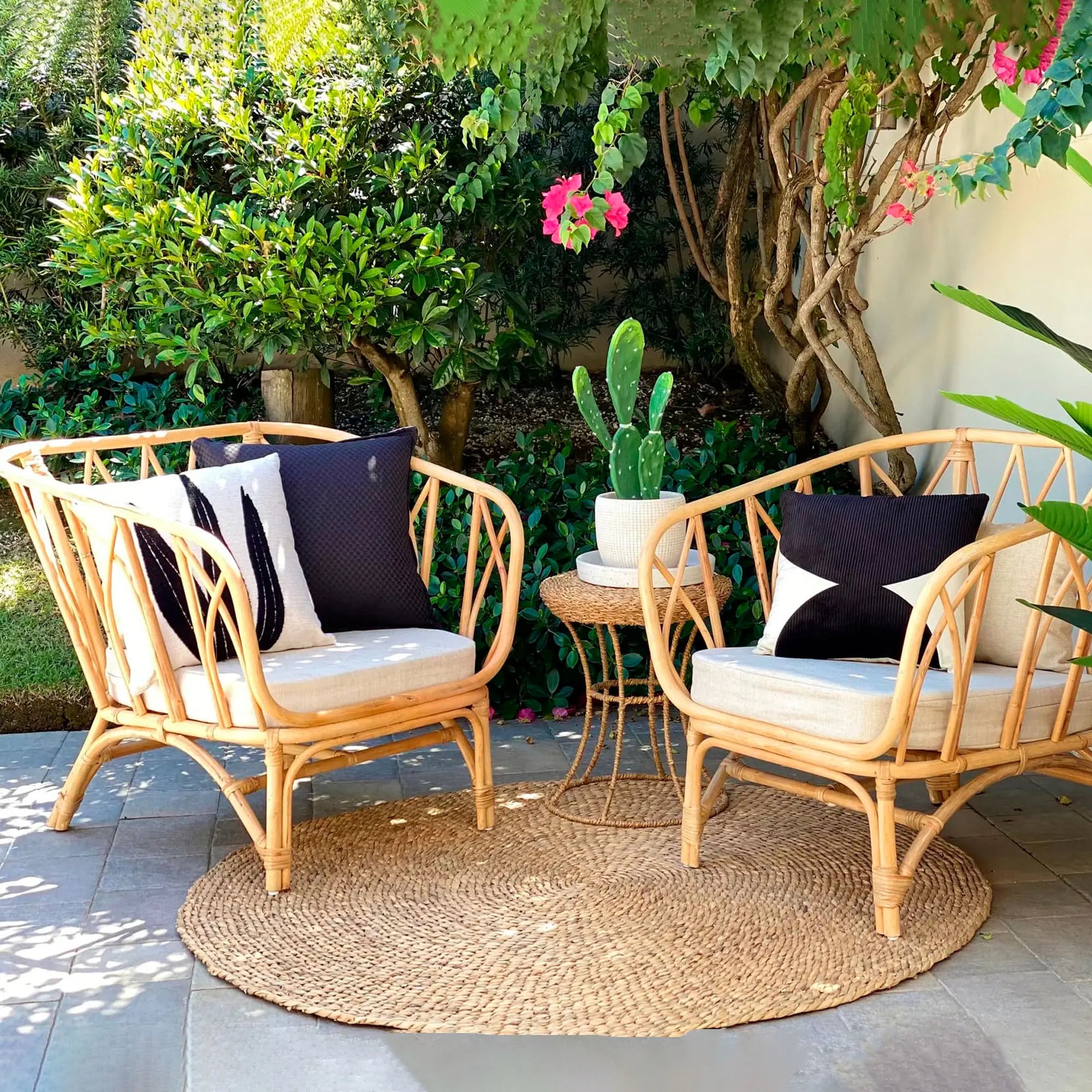 Rattan Majestic Accent Arm Chair