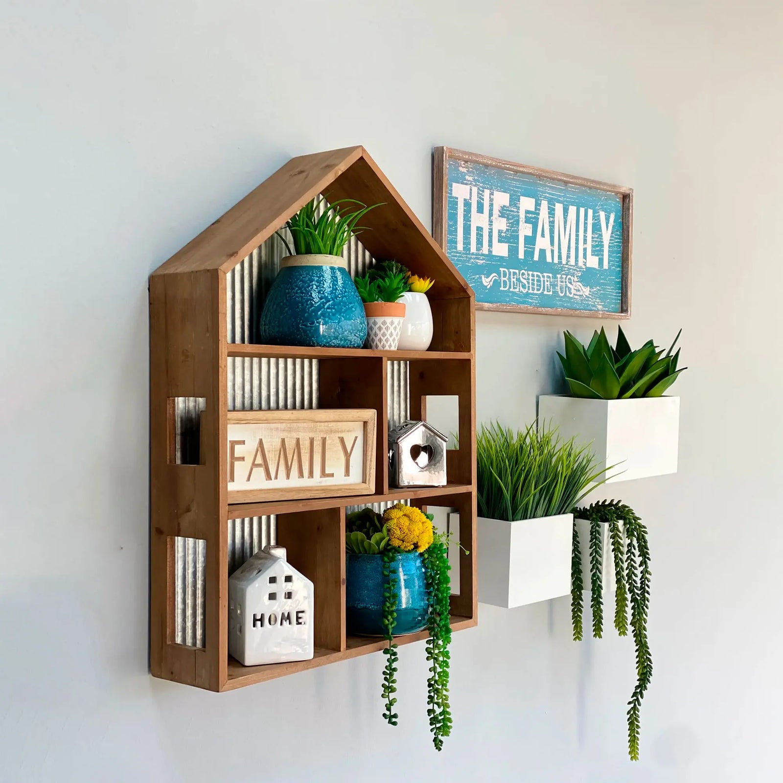"The Family Beside Us" Wood Wall Art